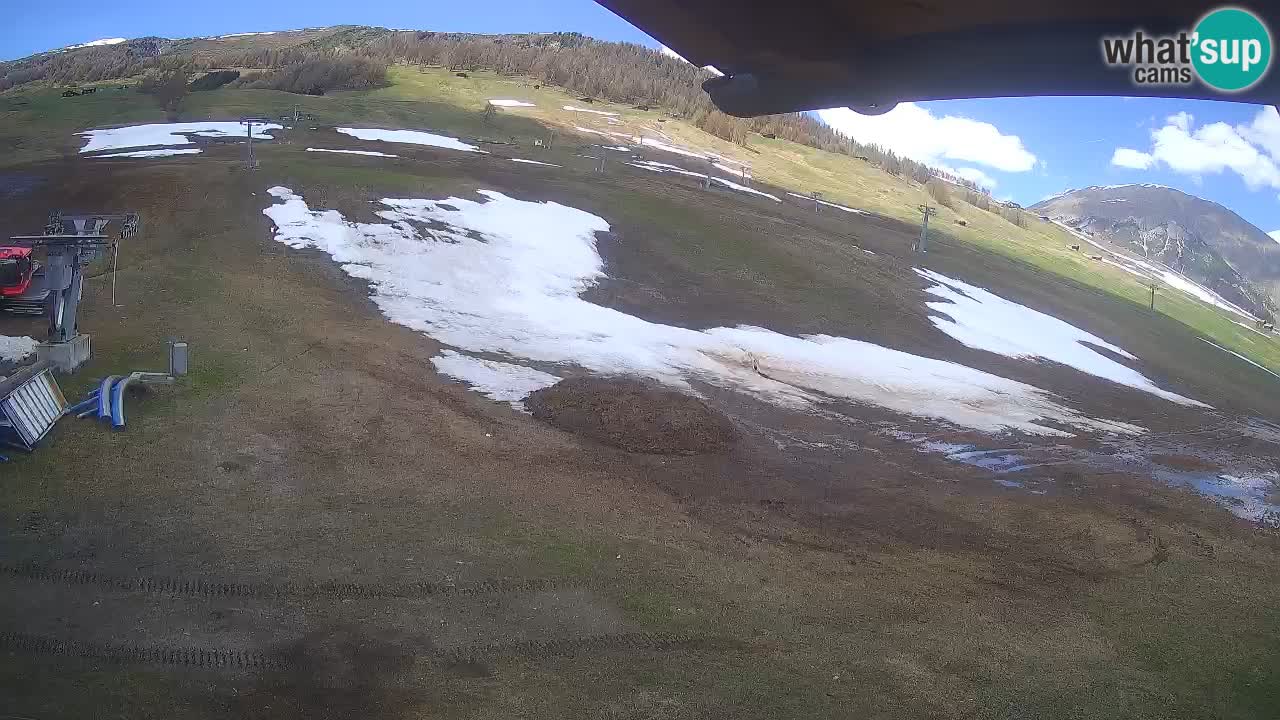 Livigno webcam – view on Livigno Ski School area – LivignoGO