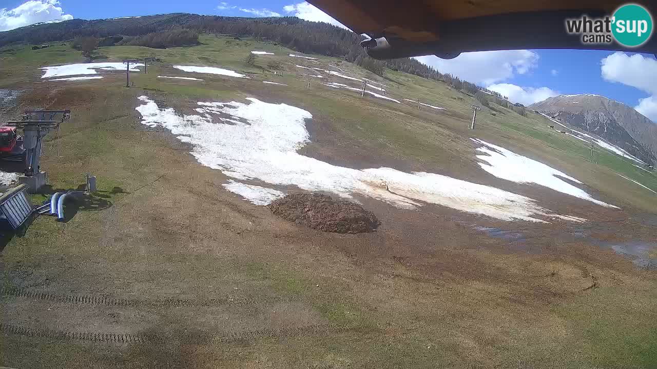 Livigno web kamera – pogled na Livigno Ski School area – LivignoGO