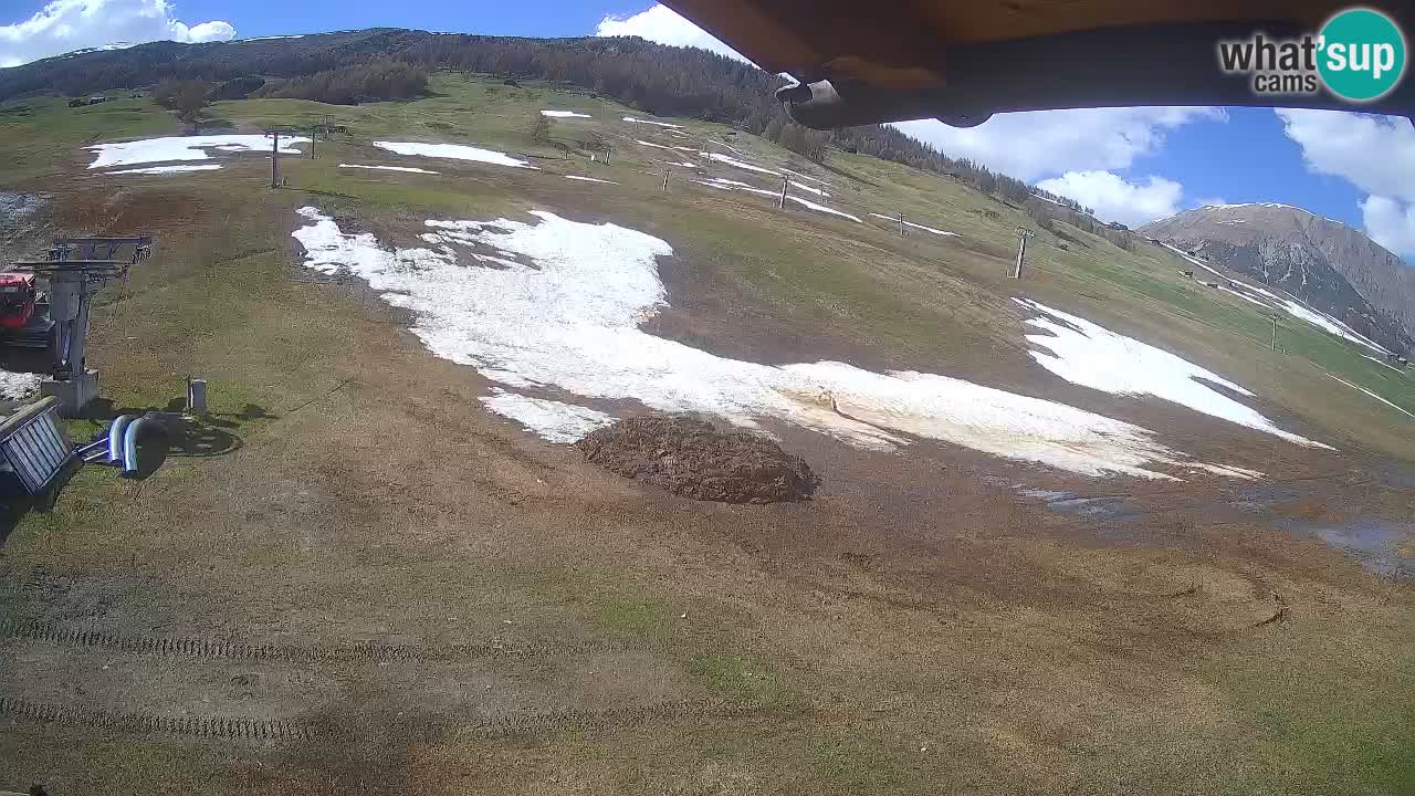 Livigno web kamera – pogled na Livigno Ski School area – LivignoGO