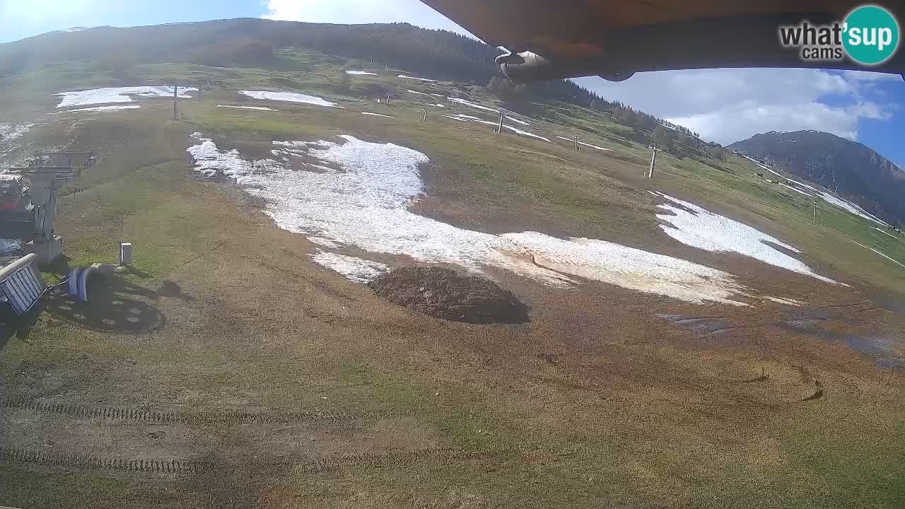 Livigno webcam – view on Livigno Ski School area – LivignoGO
