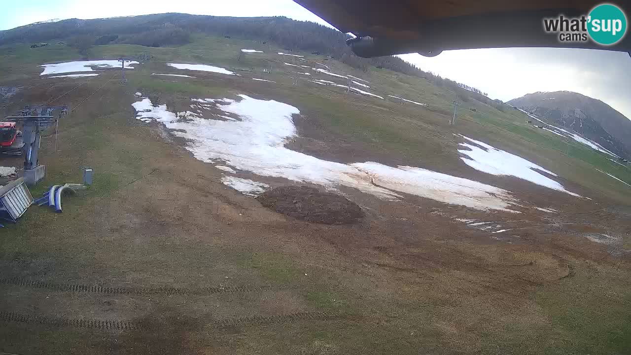 Livigno LIVE cam smučišče | pogled na smučarske proge