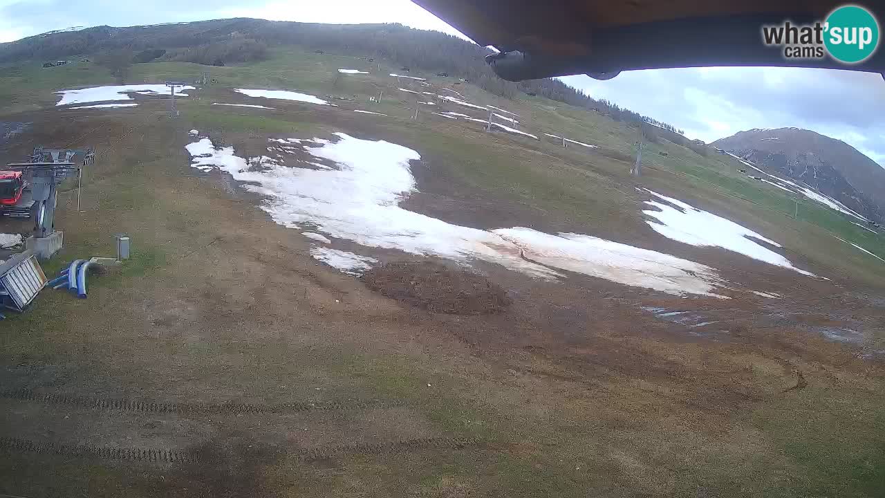 Livigno webcam – view on Livigno Ski School area – LivignoGO