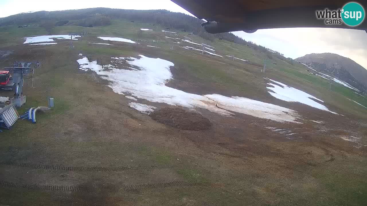 Livigno webcam – view on Livigno Ski School area – LivignoGO