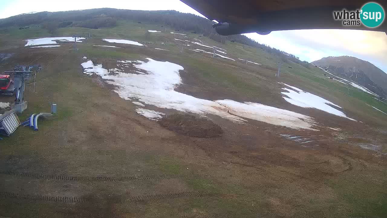 Livigno web kamera – pogled na Livigno Ski School area – LivignoGO