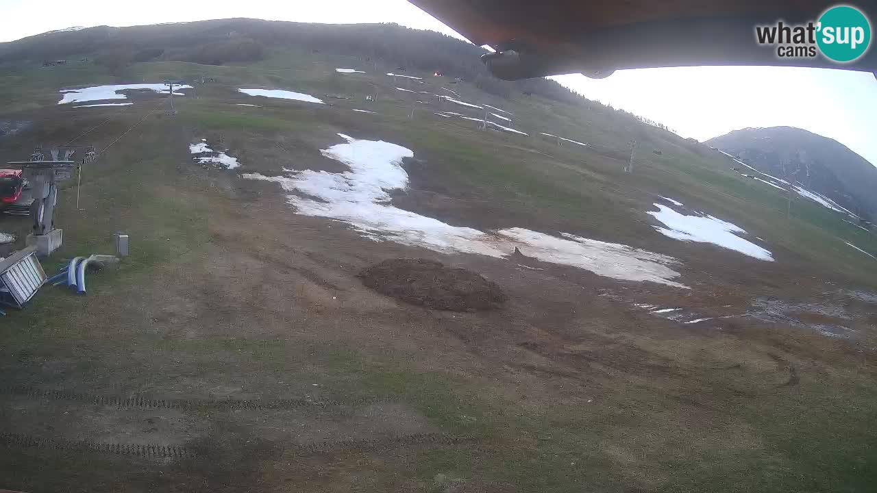 Livigno webcam – view on Livigno Ski School area – LivignoGO