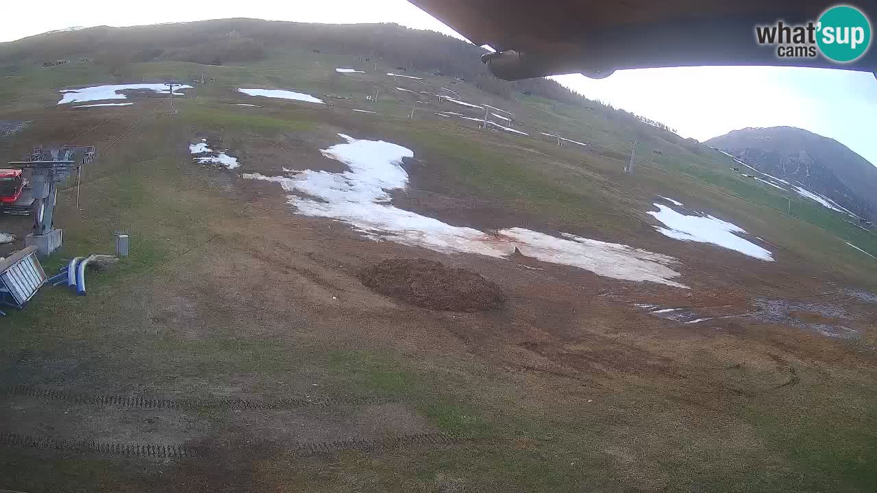 Livigno webcam – view on Livigno Ski School area – LivignoGO