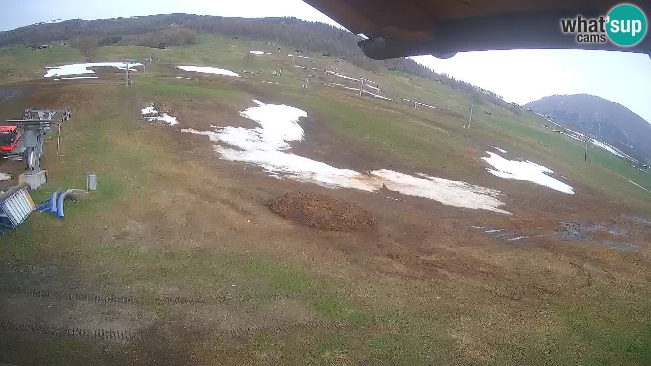 LIVIGNO Skigebiet webcam | Skipisten
