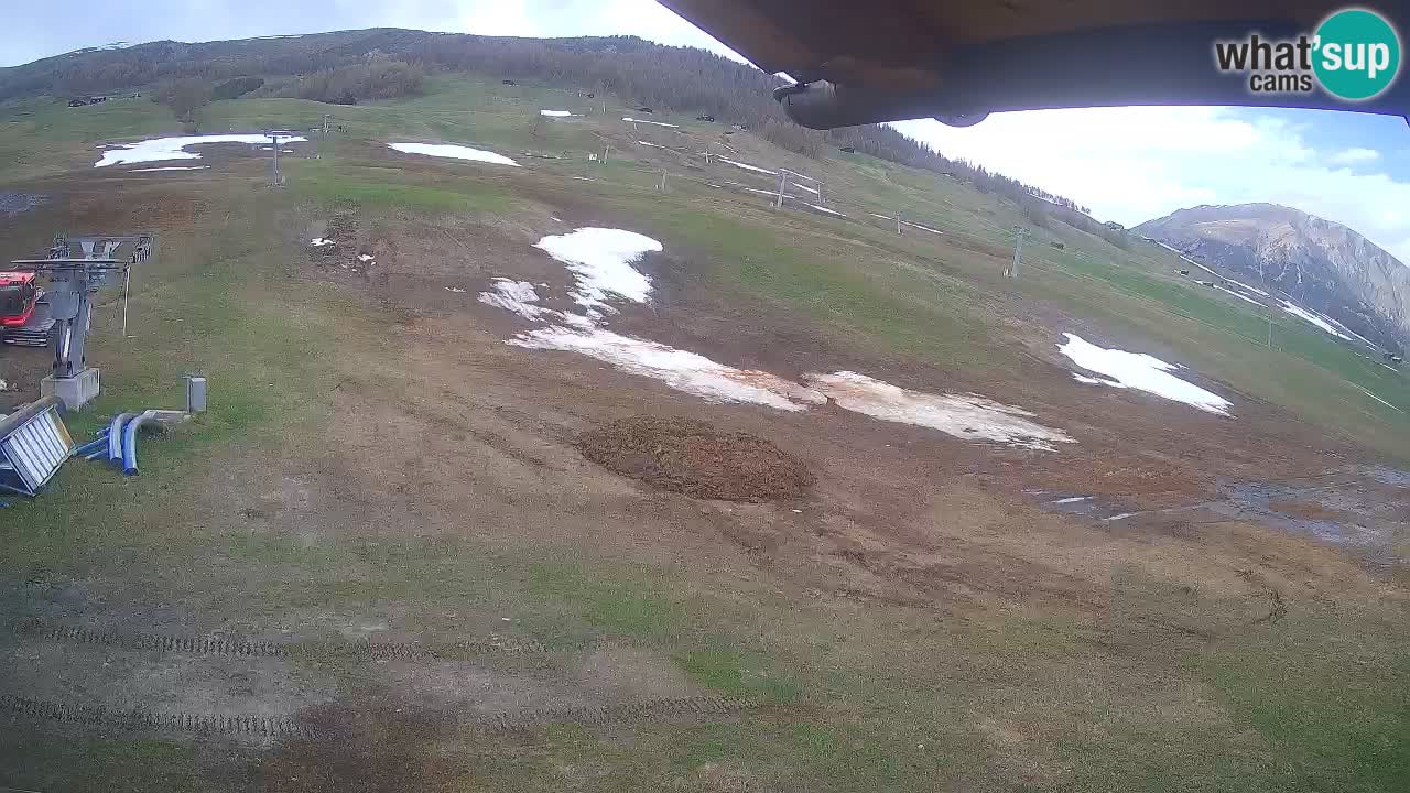 Livigno webcam – view on Livigno Ski School area – LivignoGO