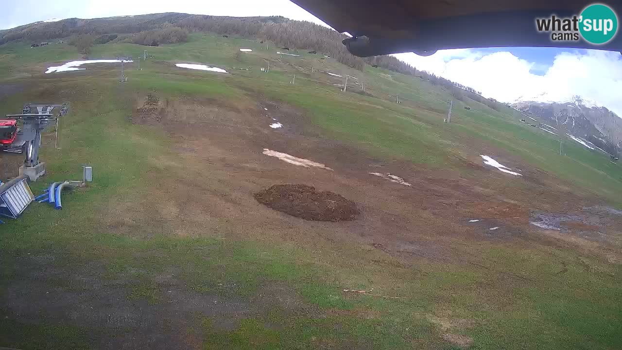 Livigno live webcam – view on Livigno Ski School area – LivignoGO