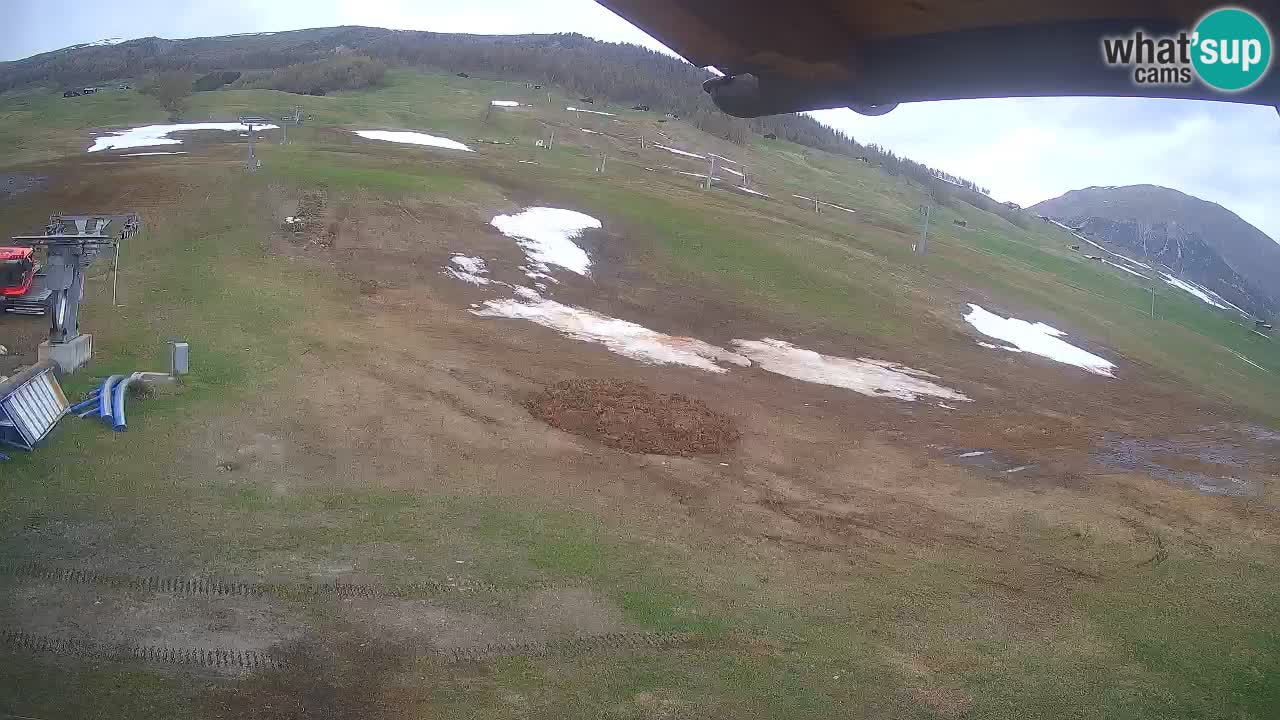 Livigno live webcam – view on Livigno Ski School area – LivignoGO