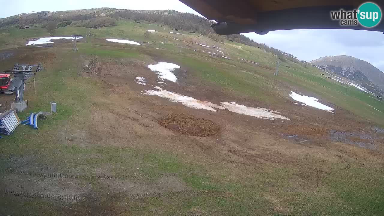 Livigno webcam – view on Livigno Ski School area – LivignoGO