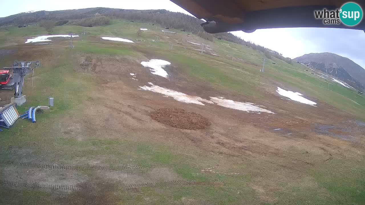 Livigno web kamera – pogled na Livigno Ski School area – LivignoGO