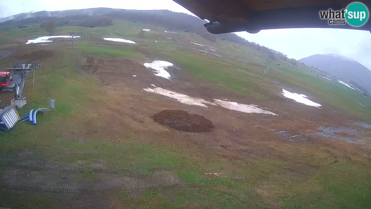 Livigno webcam – view on Livigno Ski School area – LivignoGO