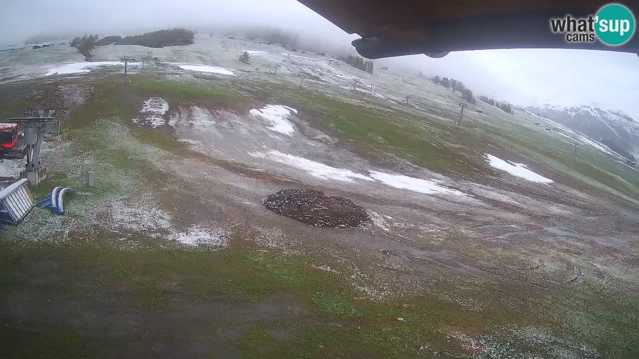 LIVIGNO Skigebiet webcam | Skipisten
