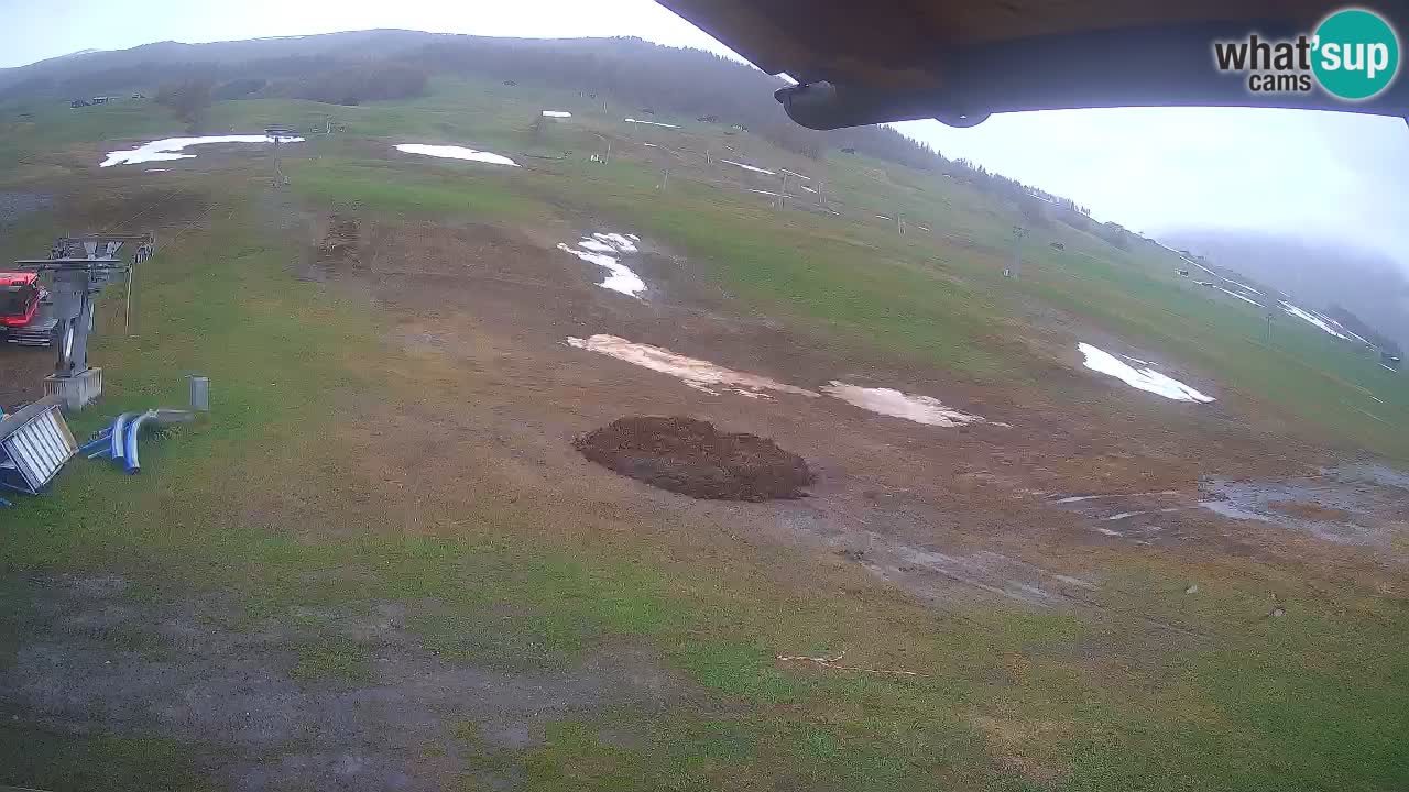 Livigno live webcam – view on Livigno Ski School area – LivignoGO