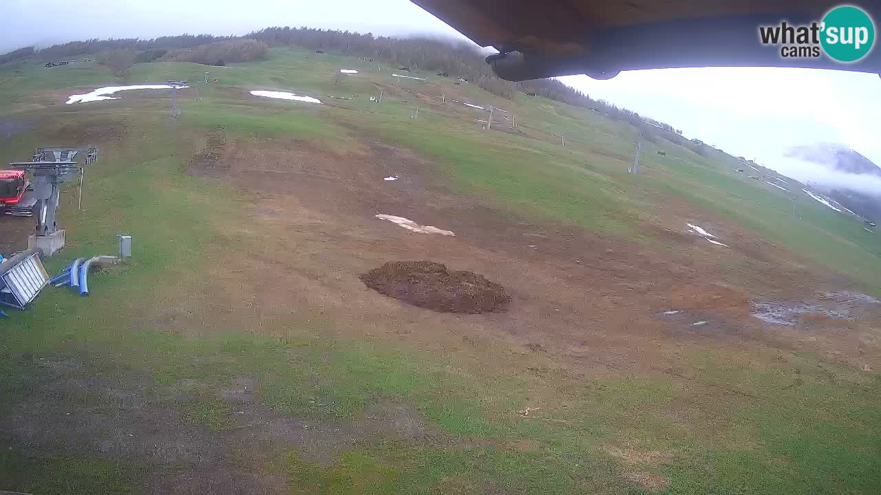 Livigno web kamera – pogled na Livigno Ski School area – LivignoGO