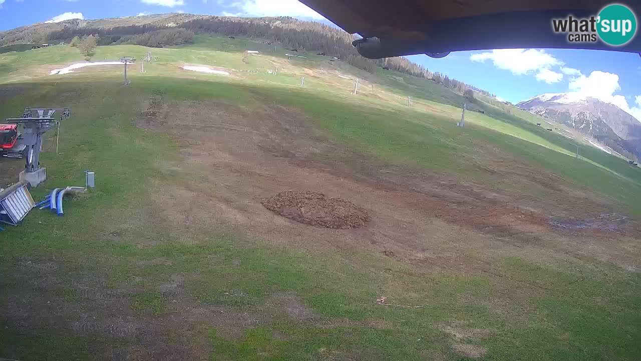 Livigno live webcam – view on Livigno Ski School area – LivignoGO