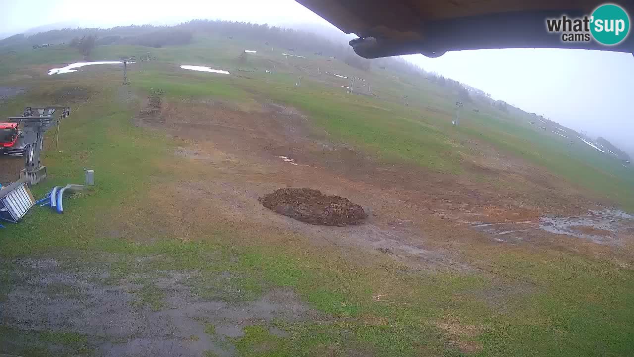 Livigno live webcam – view on Livigno Ski School area – LivignoGO