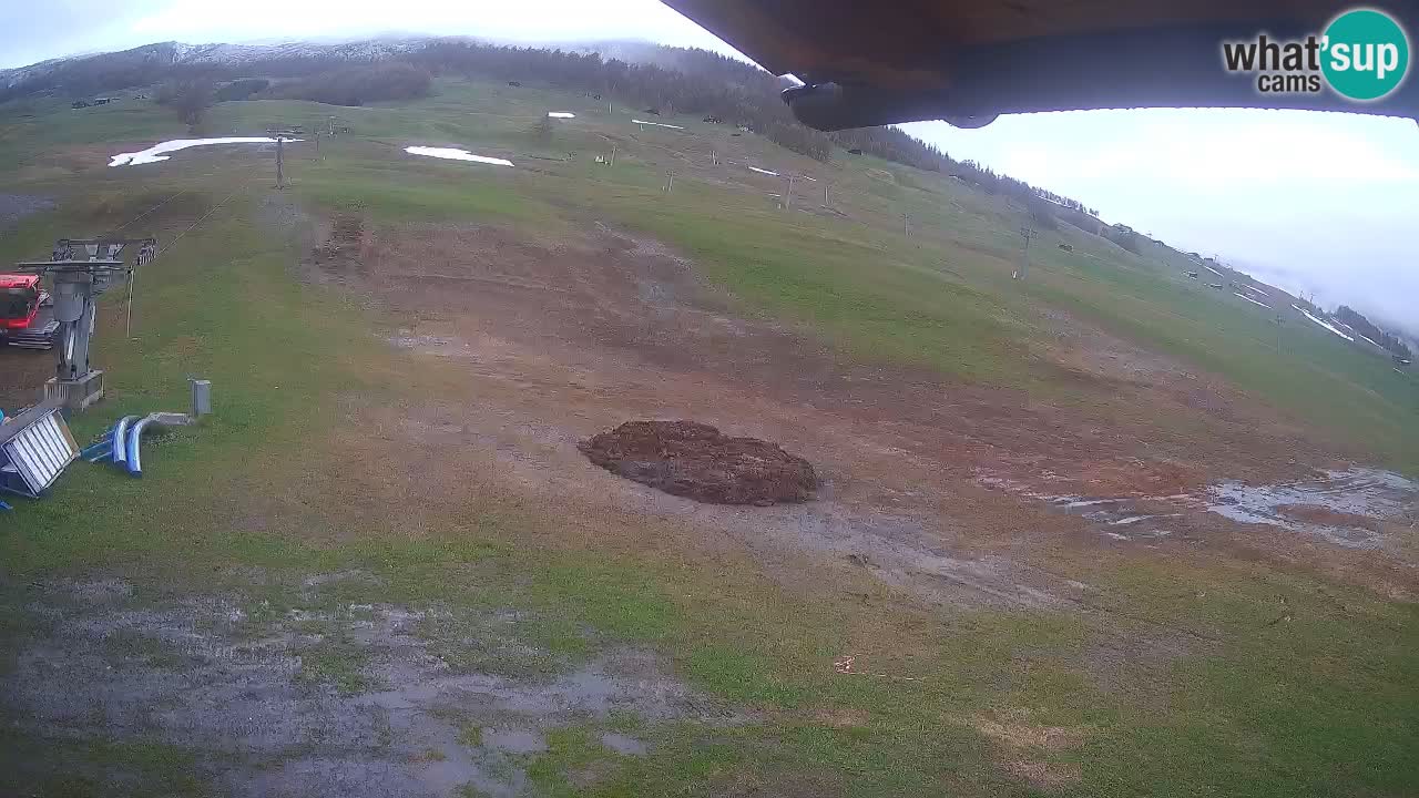 Livigno live webcam – view on Livigno Ski School area – LivignoGO