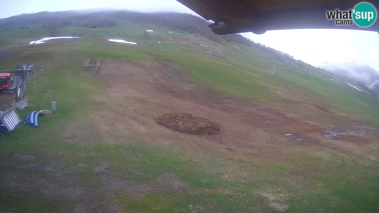 Livigno webcam – view on Livigno Ski School area – LivignoGO