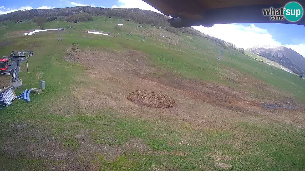 Livigno web kamera – pogled na Livigno Ski School area – LivignoGO