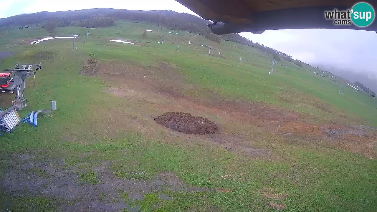 Livigno webcam – view on Livigno Ski School area – LivignoGO