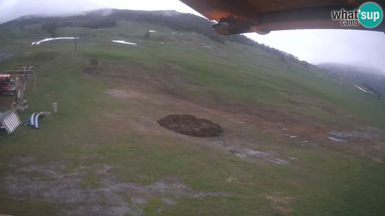 Livigno webcam – view on Livigno Ski School area – LivignoGO