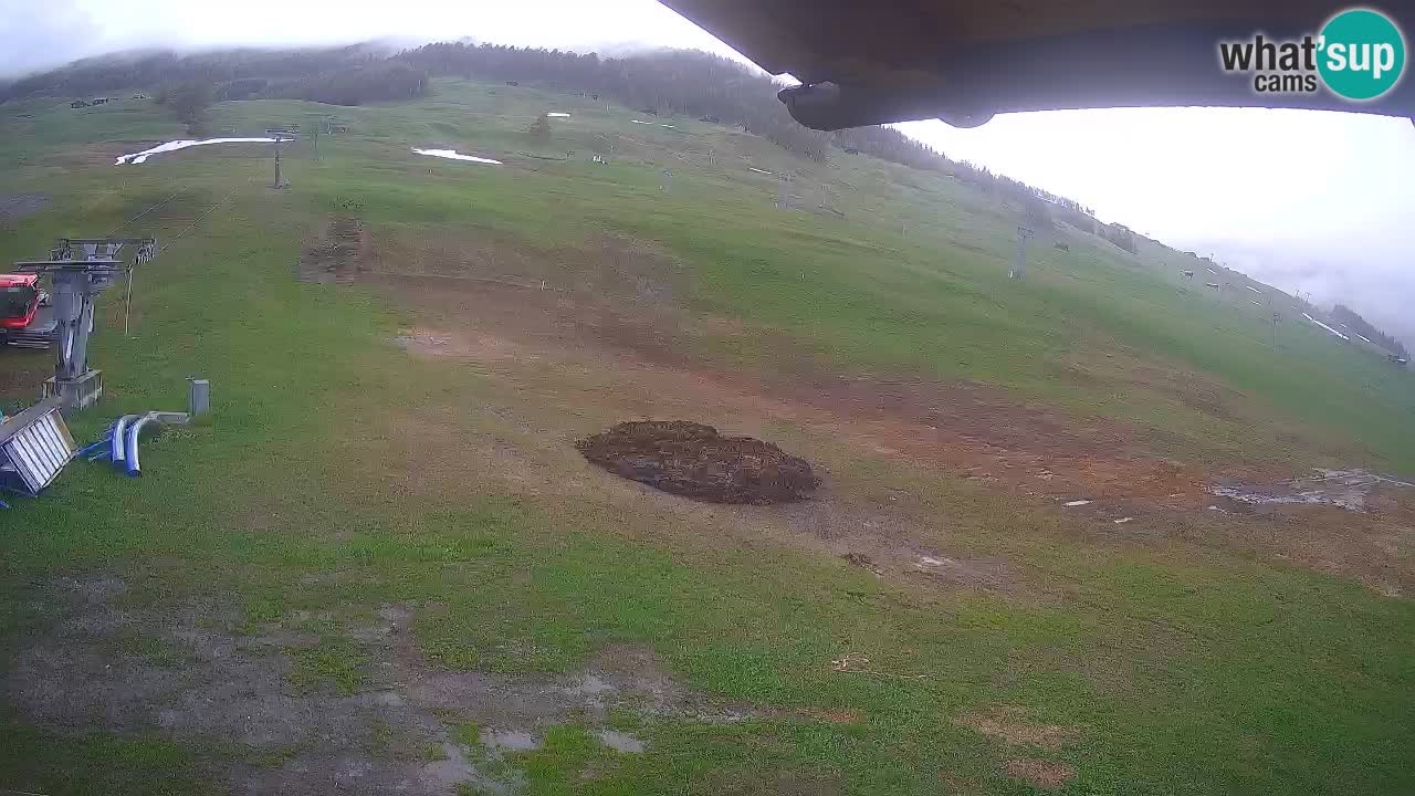 Livigno webcam – view on Livigno Ski School area – LivignoGO