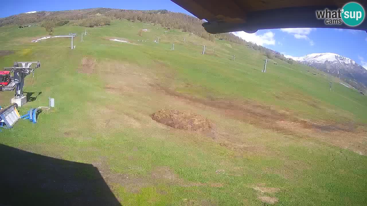 Livigno spletna kamera – pogled na Livigno Ski School area – LivignoGO