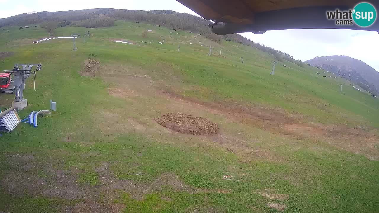 Livigno webcam – view on Livigno Ski School area – LivignoGO