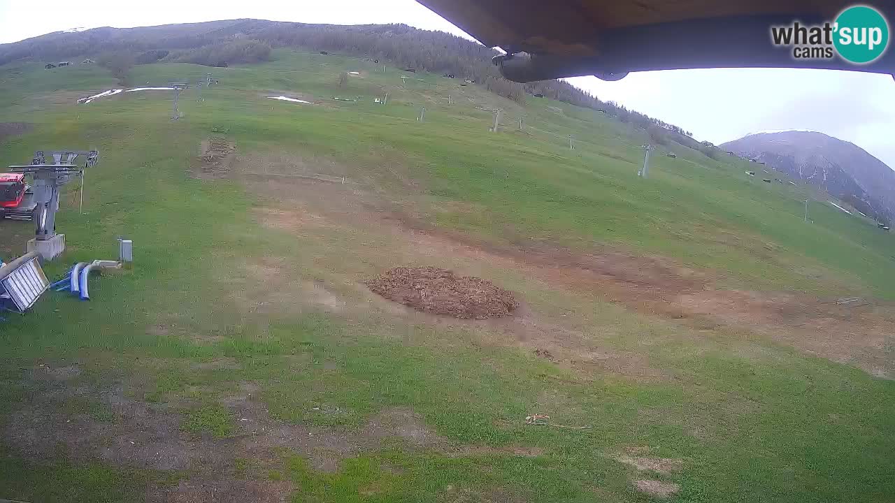 Livigno webcam – view on Livigno Ski School area – LivignoGO