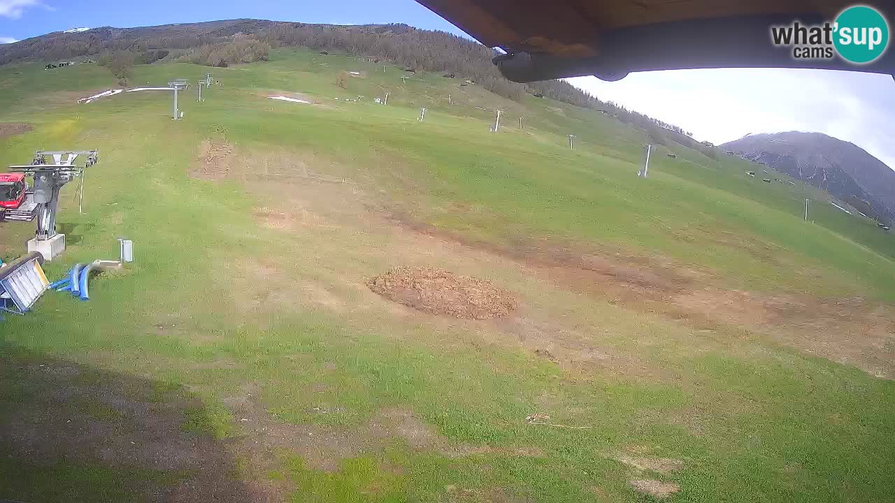 Livigno webcam – view on Livigno Ski School area – LivignoGO