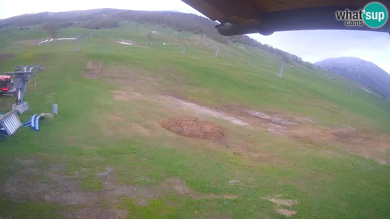 Livigno webcam – view on Livigno Ski School area – LivignoGO