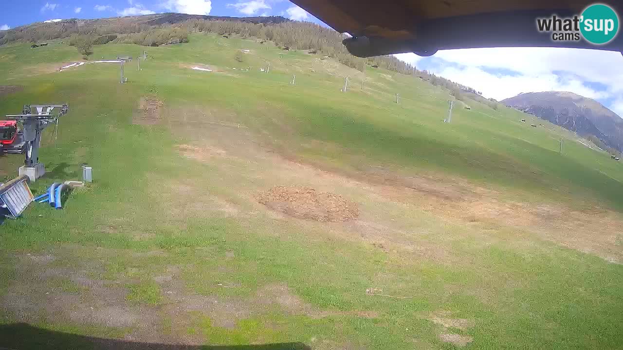 Livigno webcam – view on Livigno Ski School area – LivignoGO