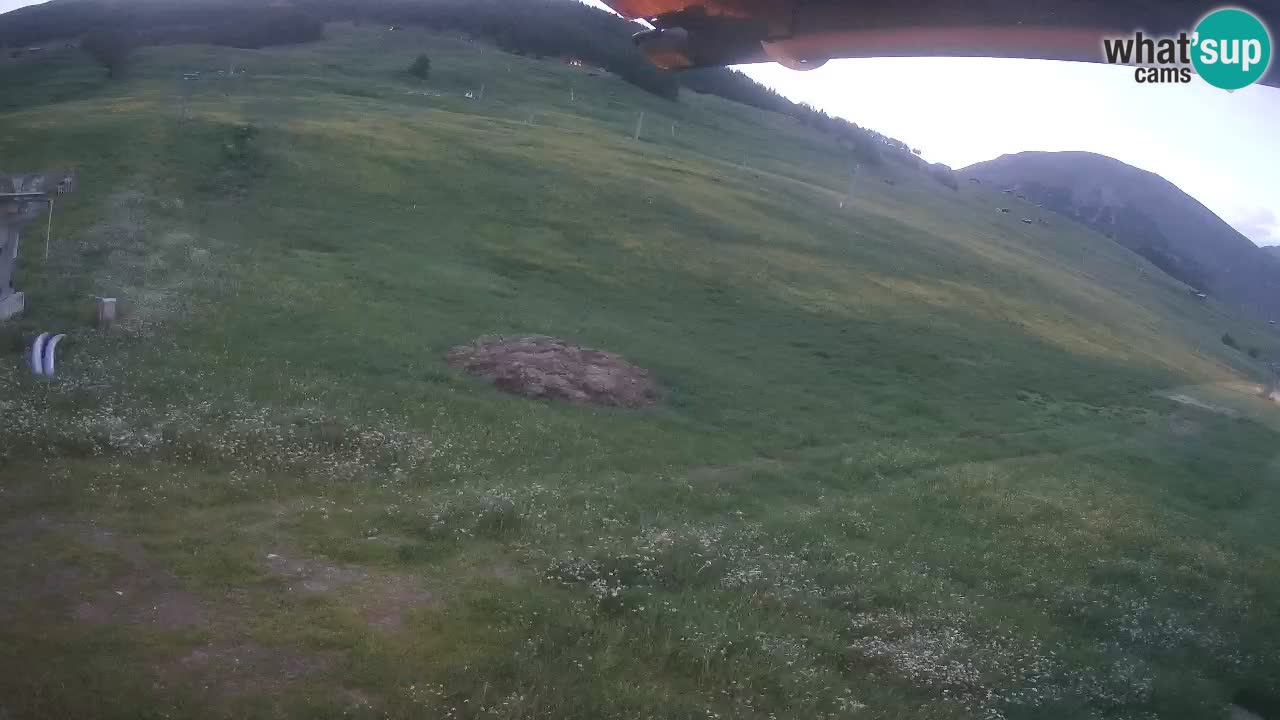 Livigno LIVE cam smučišče | pogled na smučarske proge