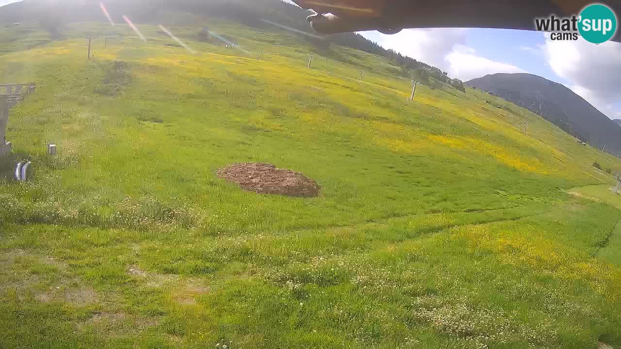LIVIGNO Skigebiet webcam | Skipisten