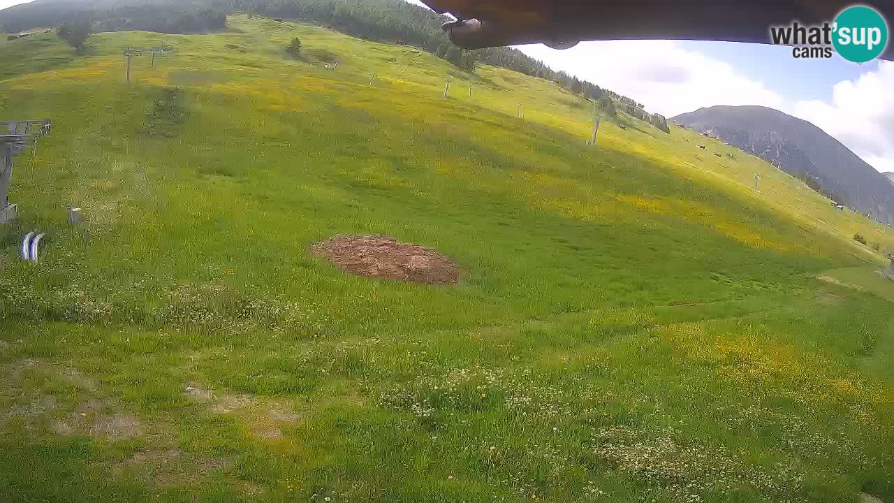Livigno webcam – view on Livigno Ski School area – LivignoGO