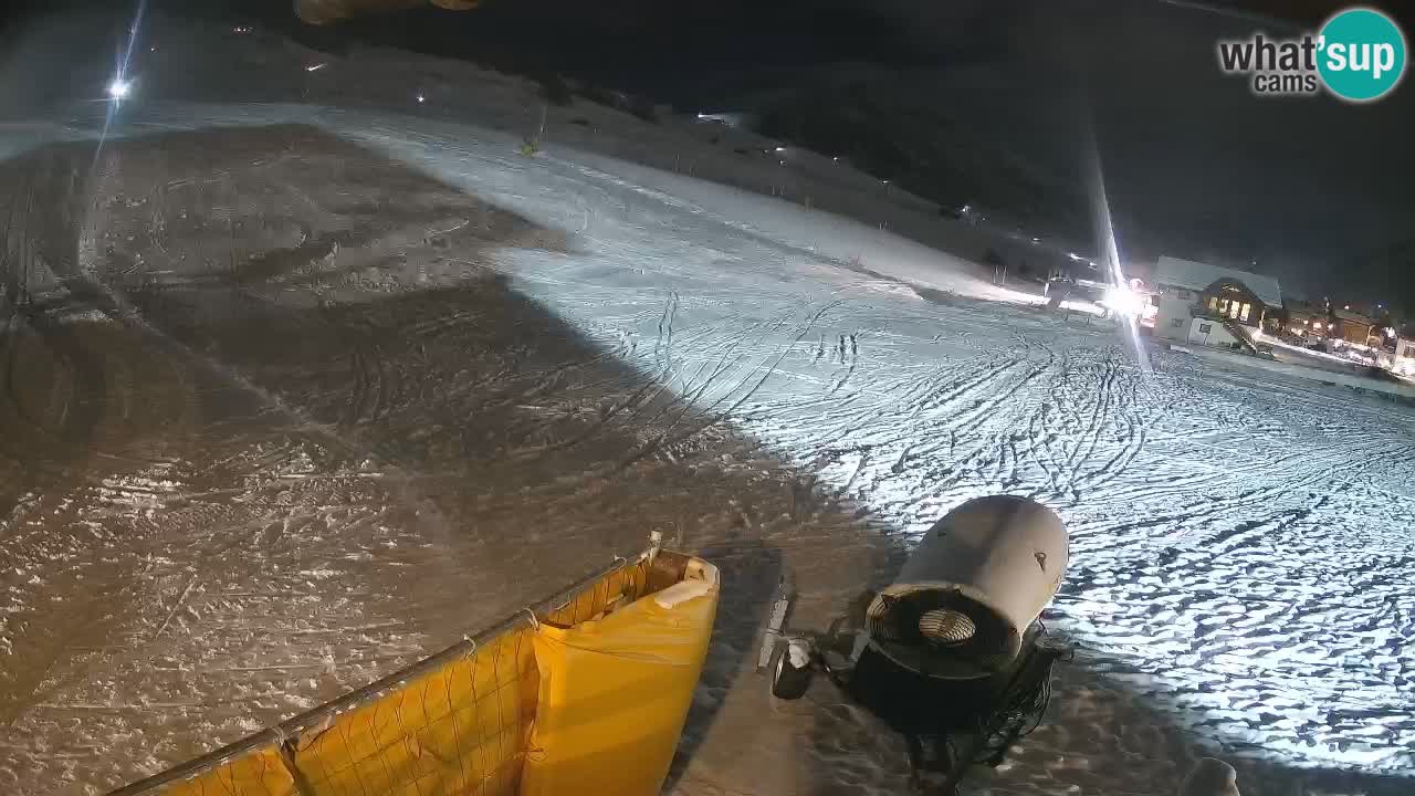 Livigno LIVE cam smučišče | pogled na smučarske proge