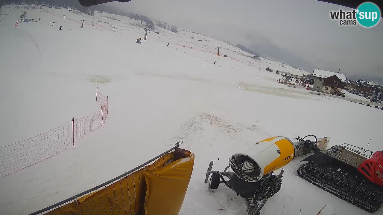 Livigno webcam – view on Livigno Ski School area – LivignoGO