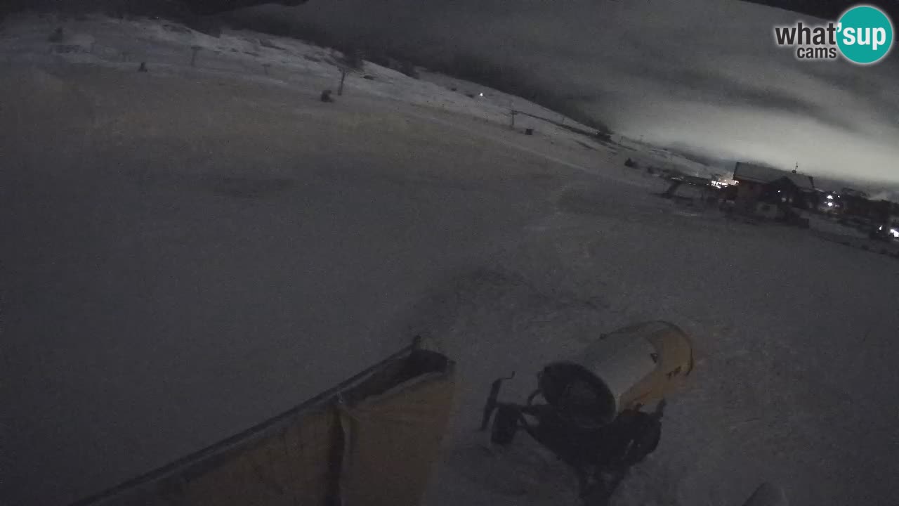 Livigno web kamera – pogled na Livigno Ski School area – LivignoGO