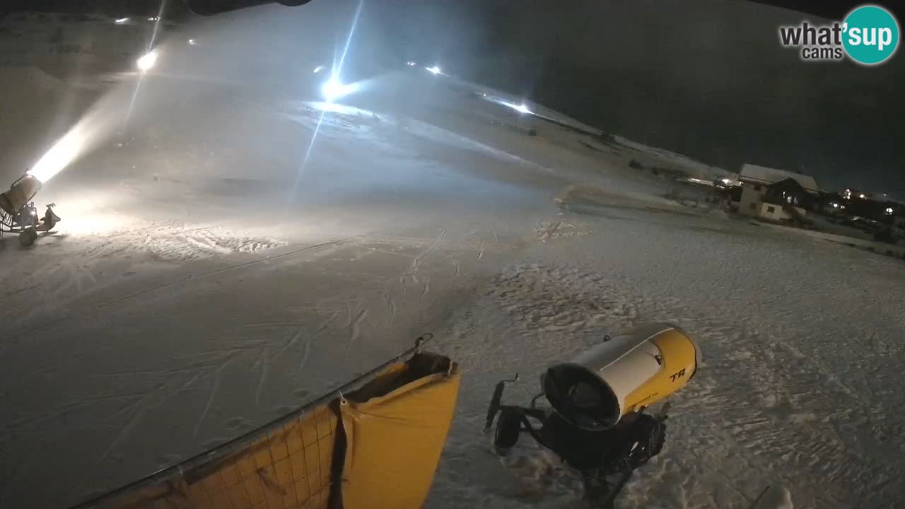 Livigno web kamera – pogled na Livigno Ski School area – LivignoGO