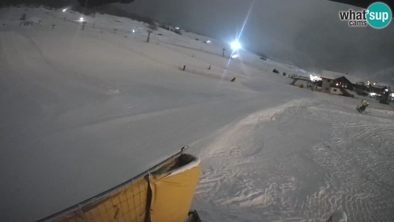 Livigno LIVE cam smučišče | pogled na smučarske proge