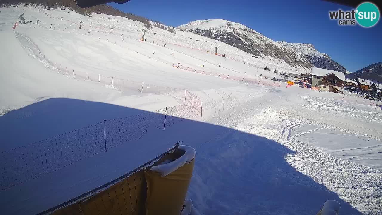 Livigno LIVE cam smučišče | pogled na smučarske proge