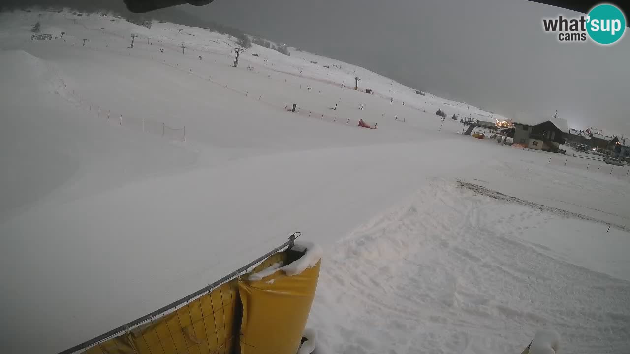 Livigno live webcam – view on Livigno Ski School area – LivignoGO