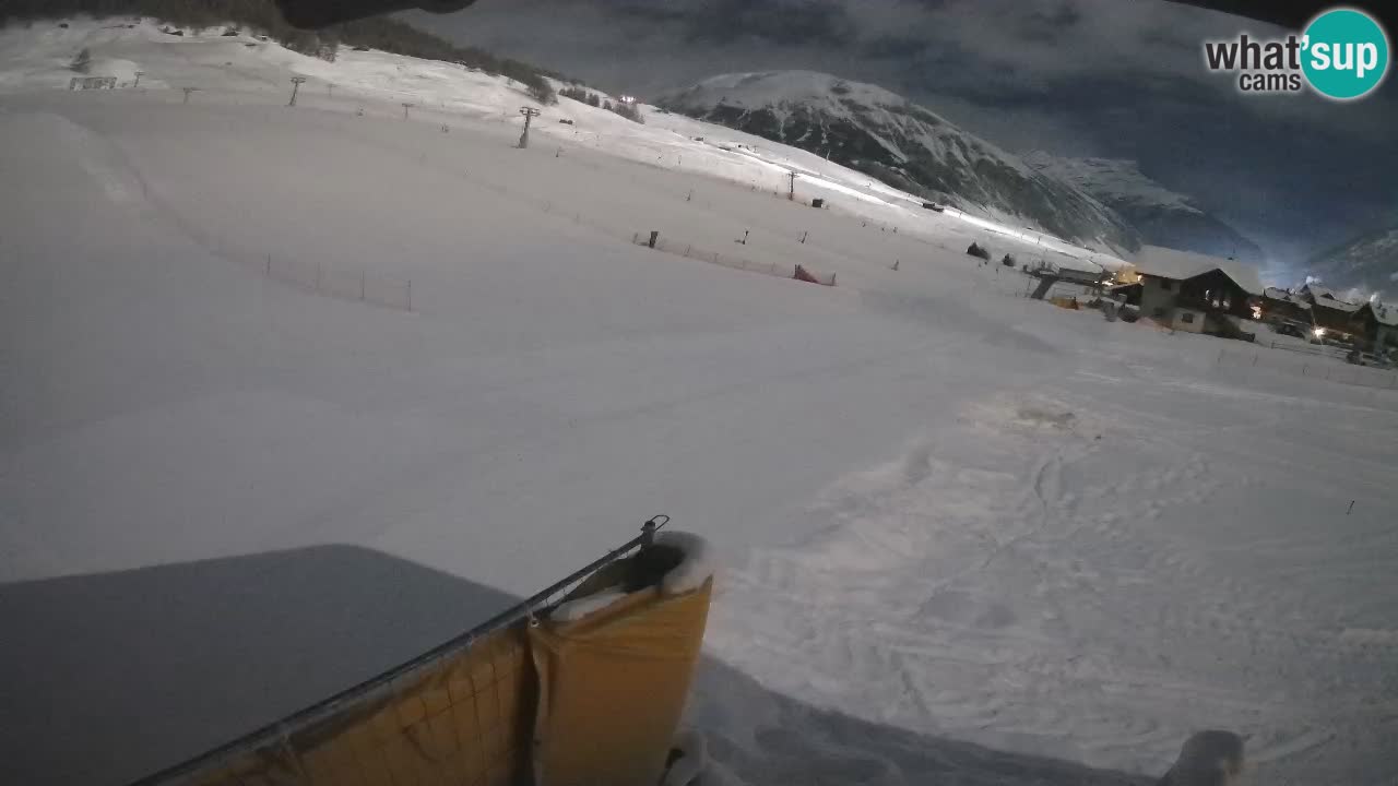 Livigno web kamera – pogled na Livigno Ski School area – LivignoGO