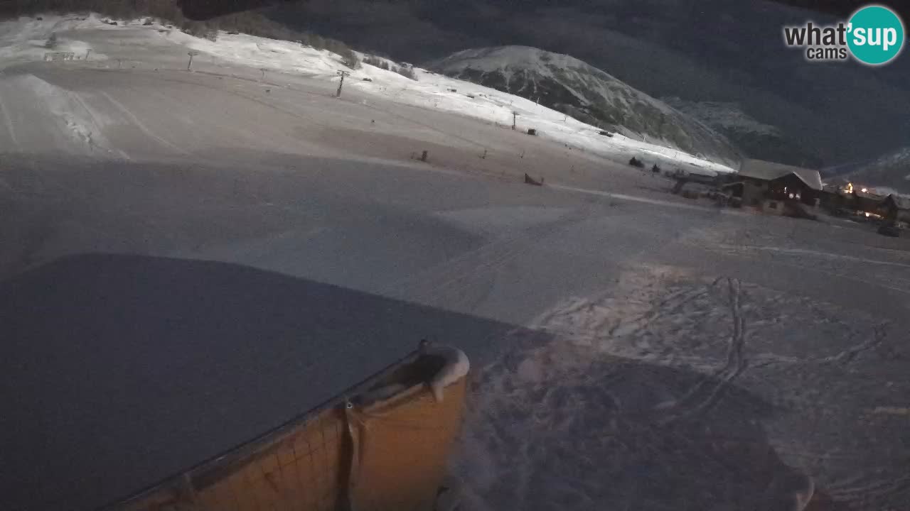 Livigno LIVE cam smučišče | pogled na smučarske proge
