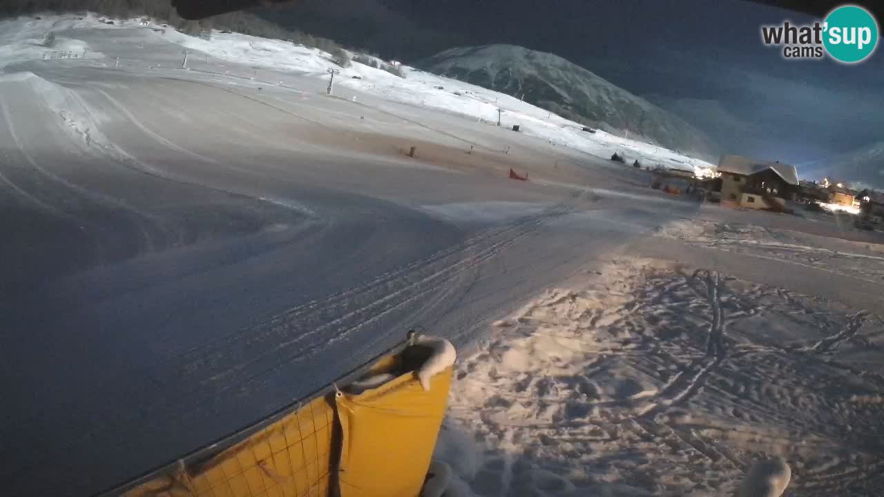Livigno webcam – view on Livigno Ski School area – LivignoGO