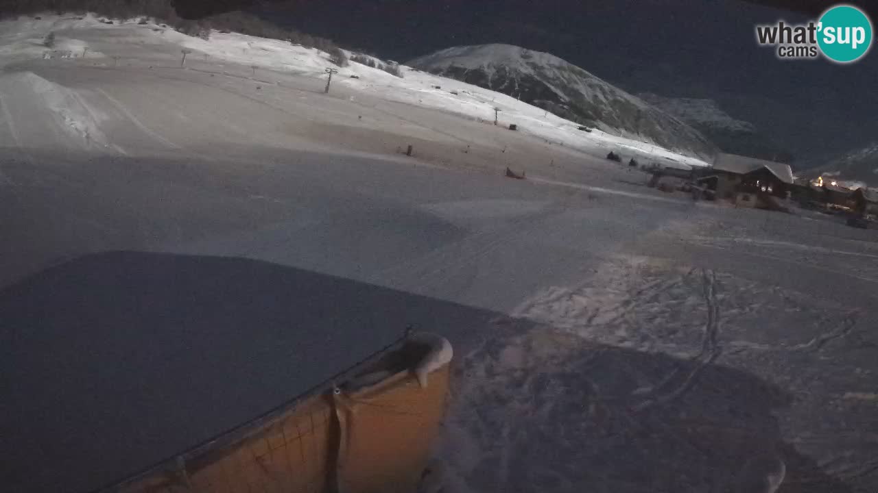 Livigno web kamera – pogled na Livigno Ski School area – LivignoGO