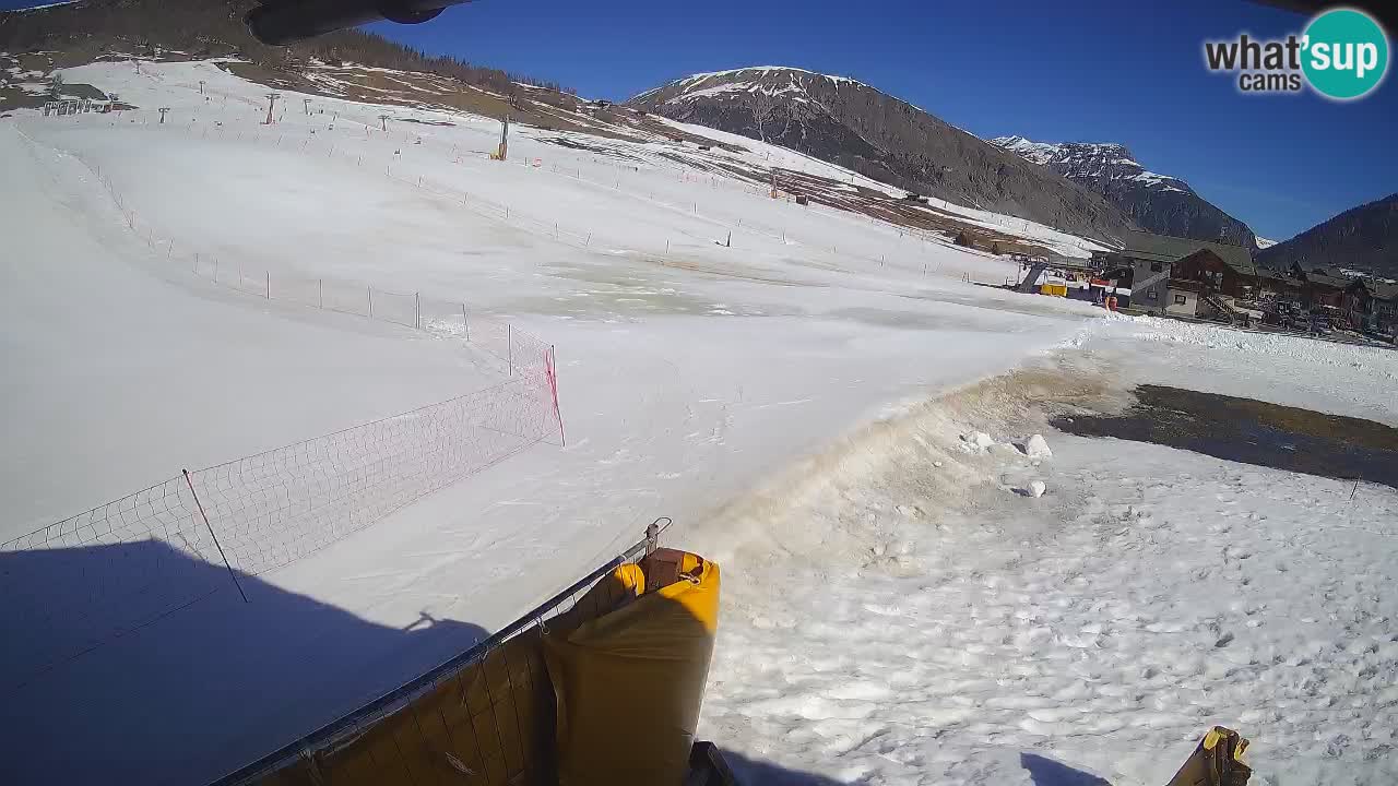 Livigno webcam – view on Livigno Ski School area – LivignoGO