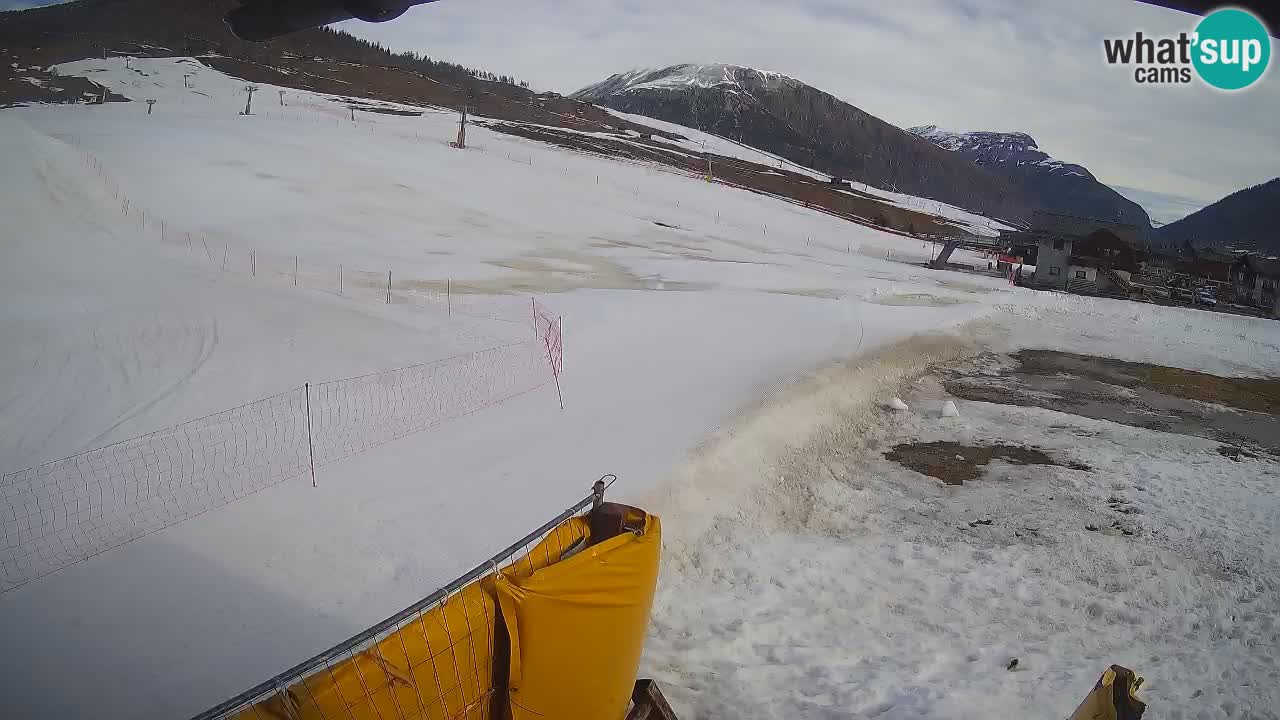 Livigno webcam – view on Livigno Ski School area – LivignoGO